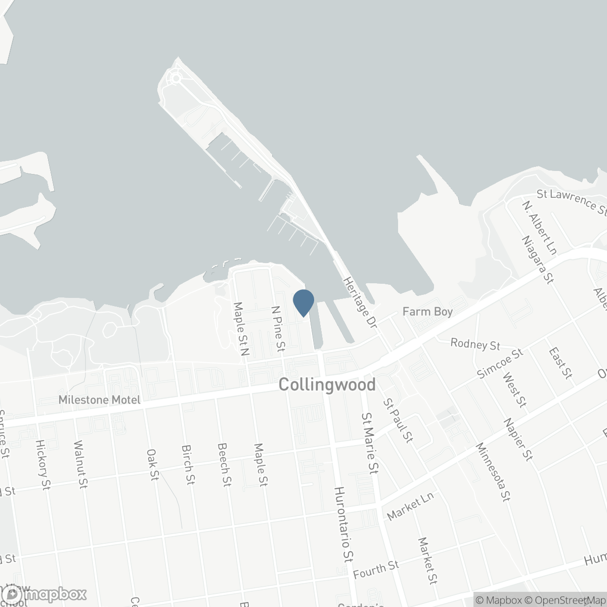 208 - 1 SHIPYARD LANE, Collingwood, Ontario L9Y 0W2
